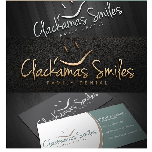 Clackamas Smiles  needs a new logo