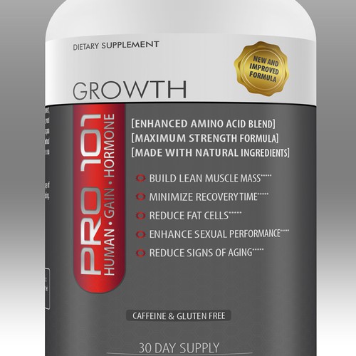 New product label wanted for Growth Pro 101