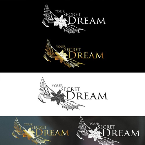 Erotic dreams come true - Angel and Demon Logo Design
