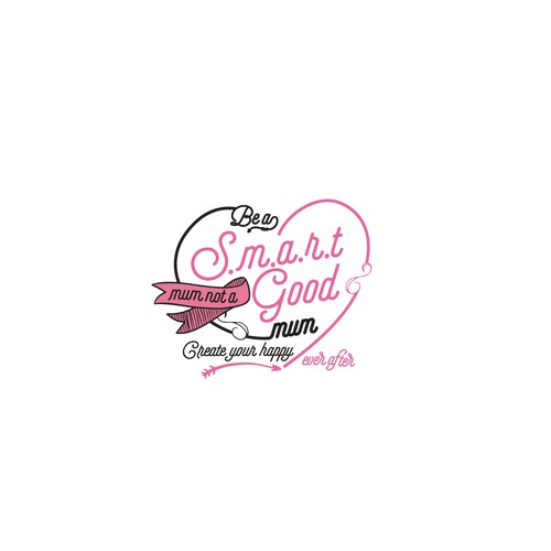 Author needs powerful new logo to empower mums 'Be a S.M.A.R.T Mum not a Good Mum'