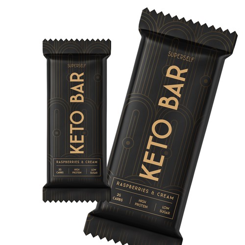 Keto bar label