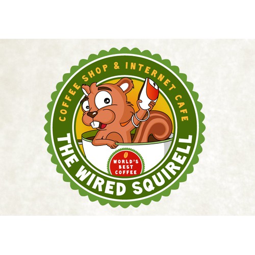 Help The Wired Squirrel with a new logo