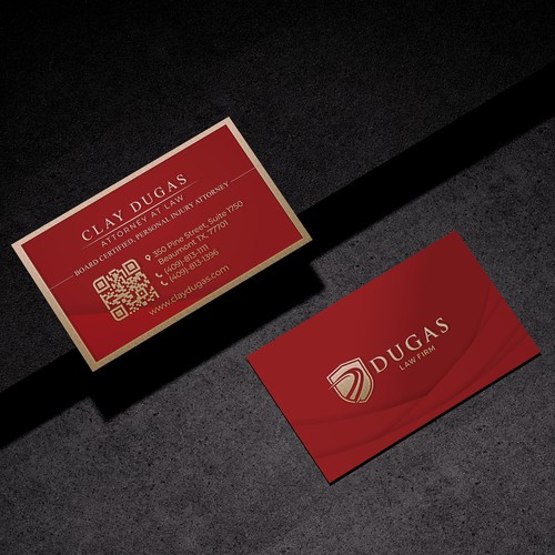 Dugas Law Firm Business Card