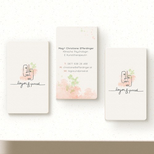 Psychologist logo and business cards