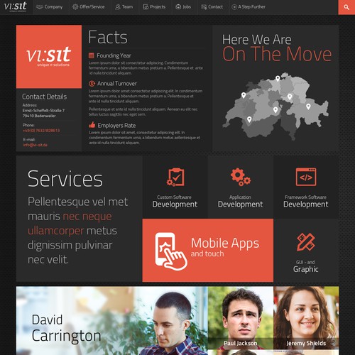 responsive parallax design