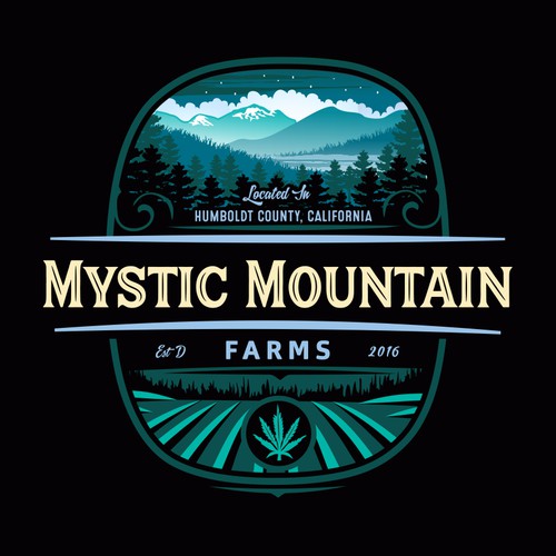 Logo design for cannabis brand