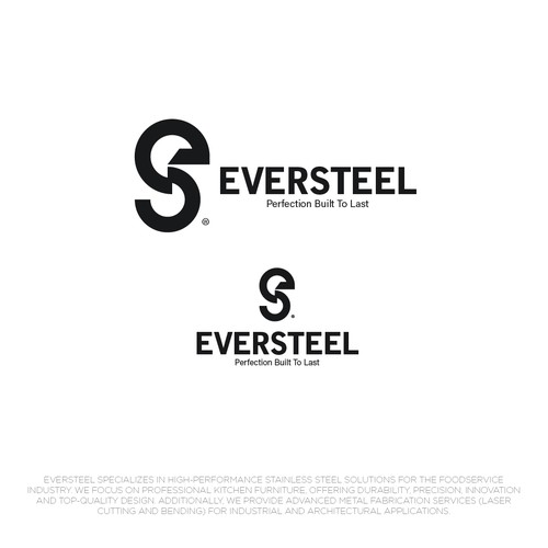 E + S logo design