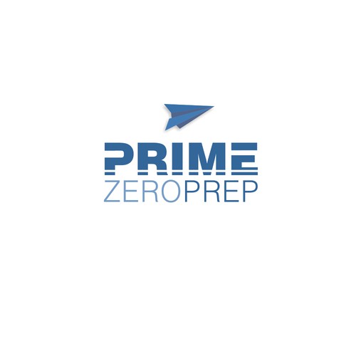 logo concept for prime zero prep