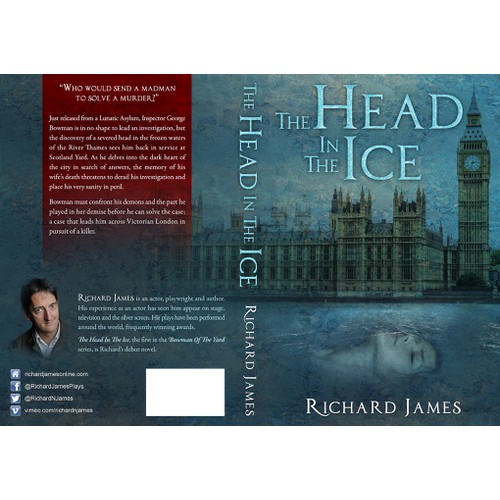 Victorian detective discovers a severed head frozen in the River Thames!