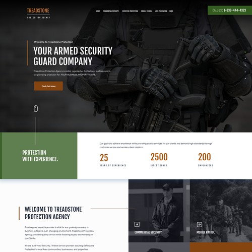 Security protection website