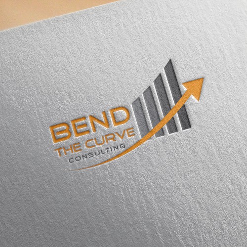 Create a upward curve for business success for Bend The Curve Consulting