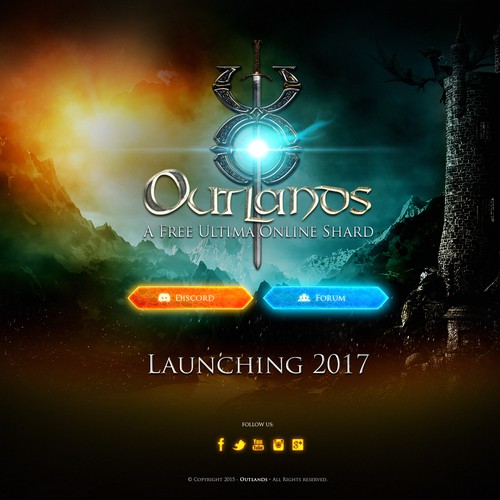 Entry for the Landing Page of Outlands