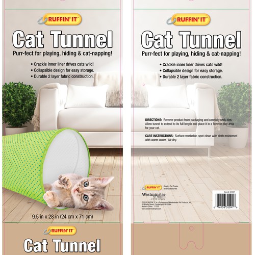 RUFFIN'IT Cat Tunnel
