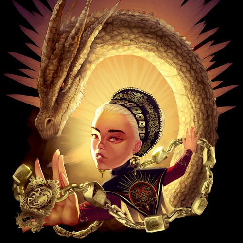Rhaenyra Targaryen - Poster Design