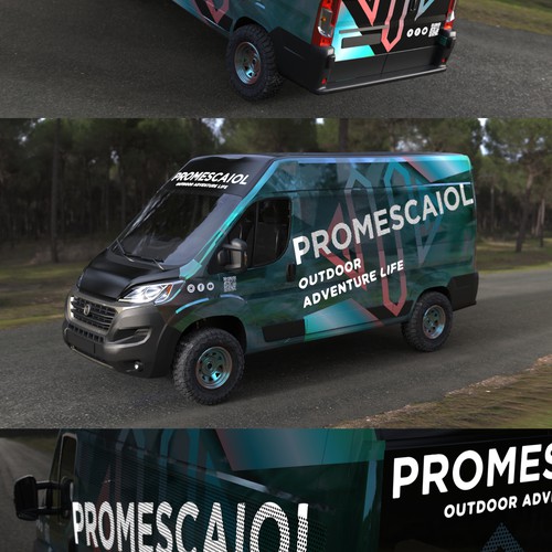 Van wrap - sport company