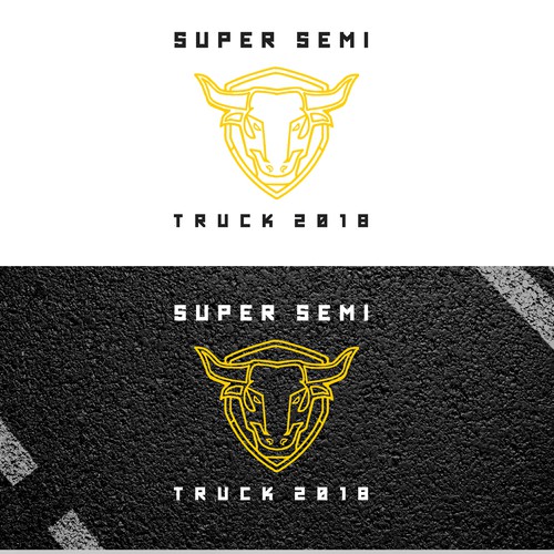 Logo concept for SuperSemiTruck