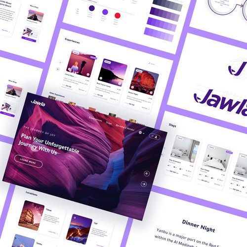 Jawla Rebranding and Website Design