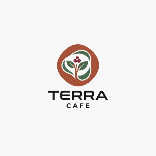 Terra Cafe logo design