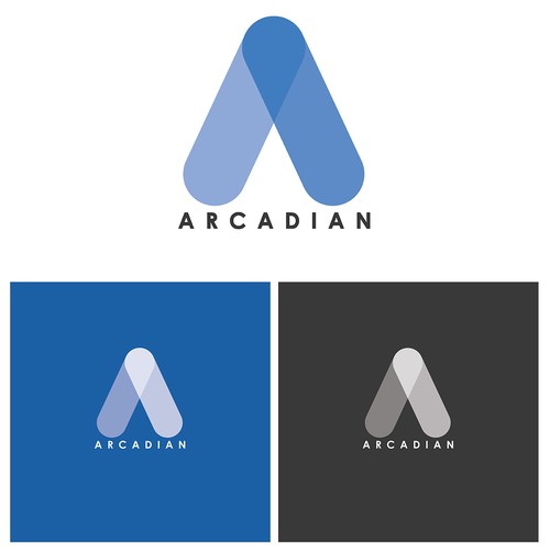 This is Arcadian Real Estate Branding Logos