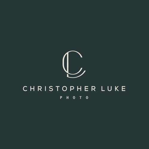 Simple and Modern photography logo C + L