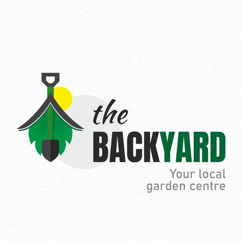 Out Sanding Logo for The Backyard