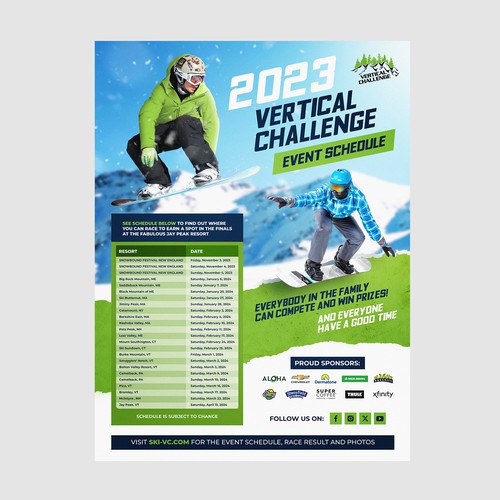 Vertical Challenge Poster