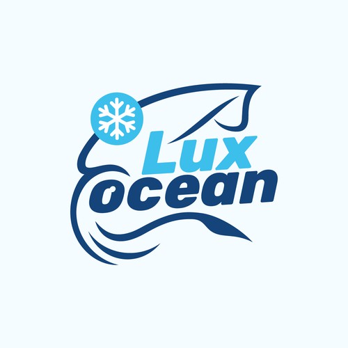 bold squid logo text design