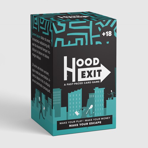 Packaging concept for card game 