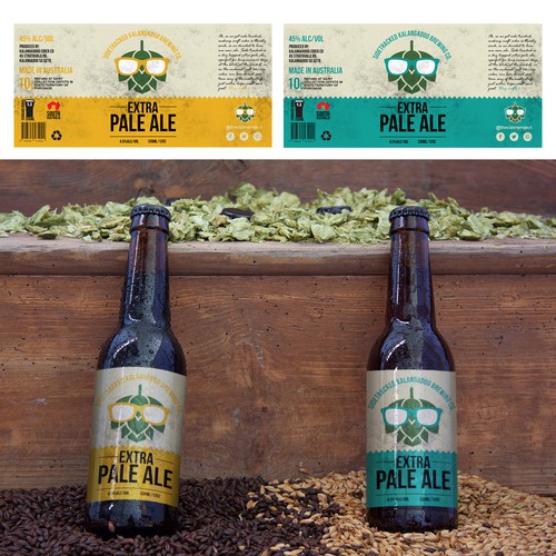 Label design for craft beer