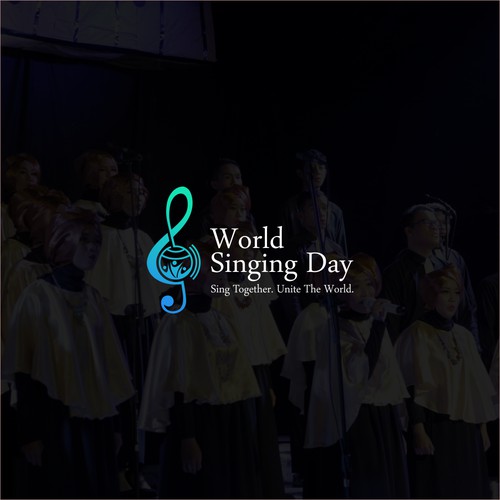 Design a global logo for World Singing Day