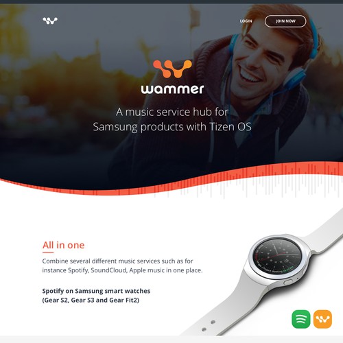 Website Design for Wammer