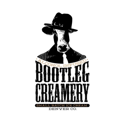 Bootleg Creamery Denver CO. alcohol infused small batch ice cream