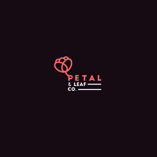 Logo Petal Leaf CO. 