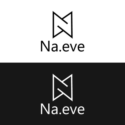 Simple logo witj initial name
