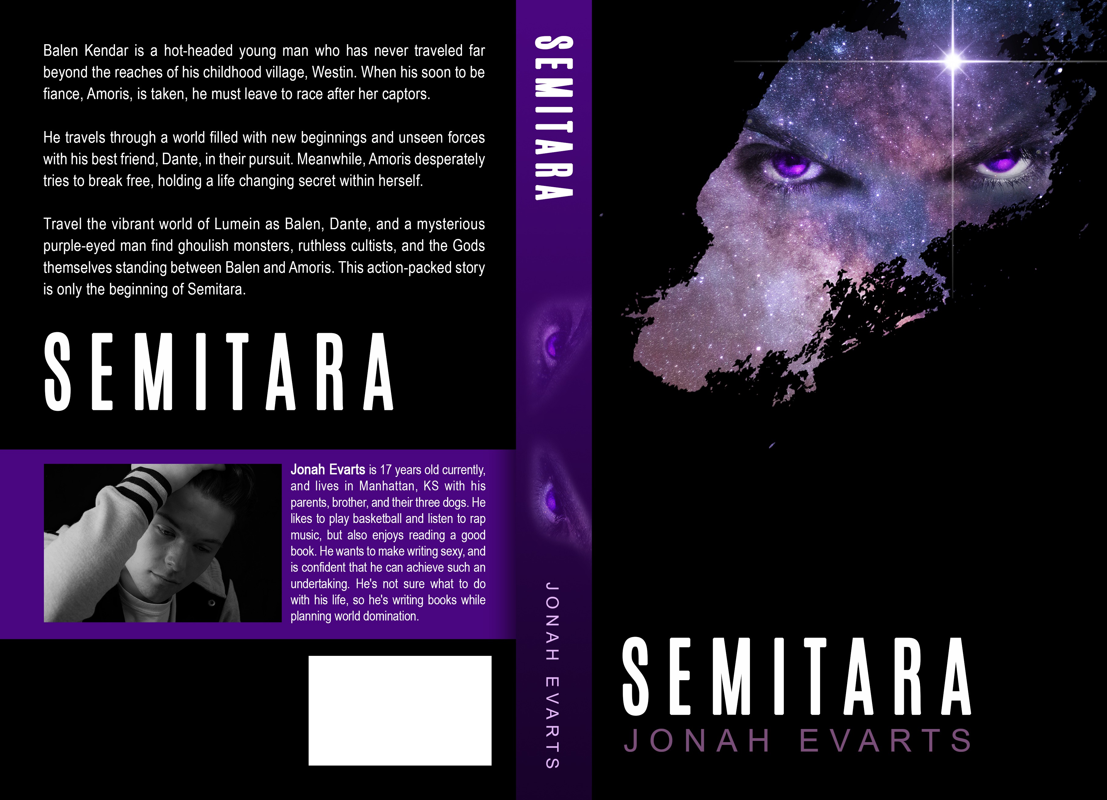 Powerful and creative design for a YA Fantasy book cover.