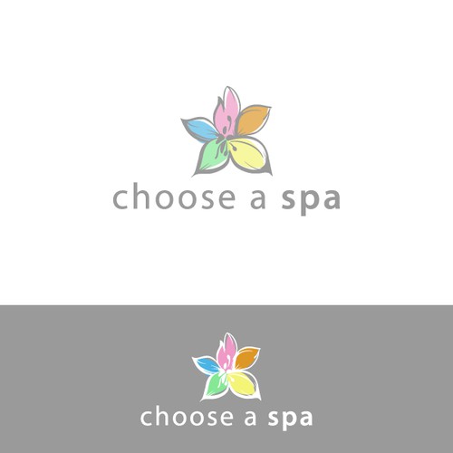 Soft spa logo concept