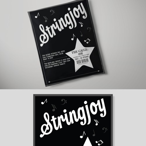 Guitar Strings Package Design