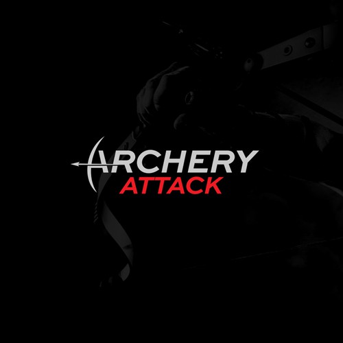 Logo concept for an archery store and web shop Arechery Attack