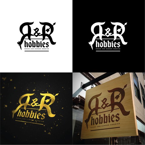 Logo for tabletop hobby online business