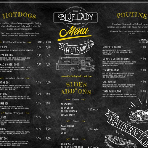 Menu & logo design