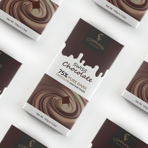Dark Chocolate Packaging Design