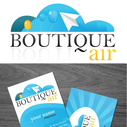 Bold logo and Business Card