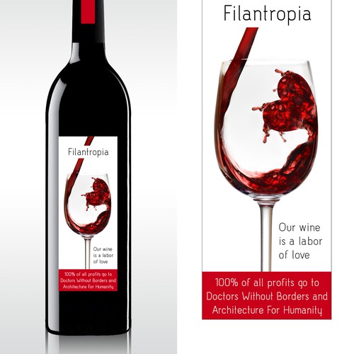 Wine Identity for Philanthropy Wine Co.