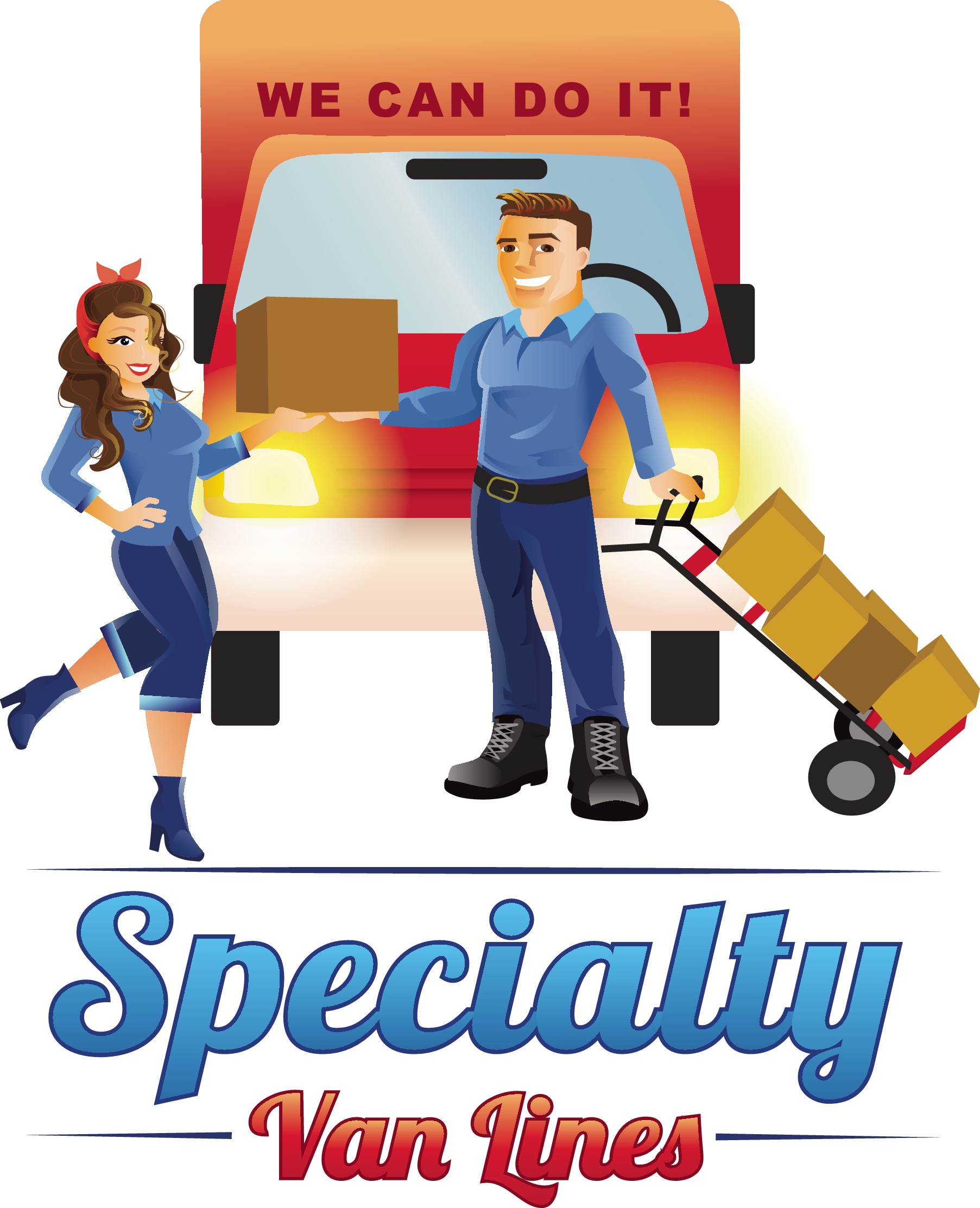 Create a logo, brand , icon , for a new Household moving company that will specialize in all services needed.