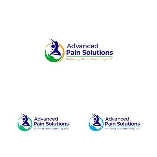 Logo design for chiropractic company.