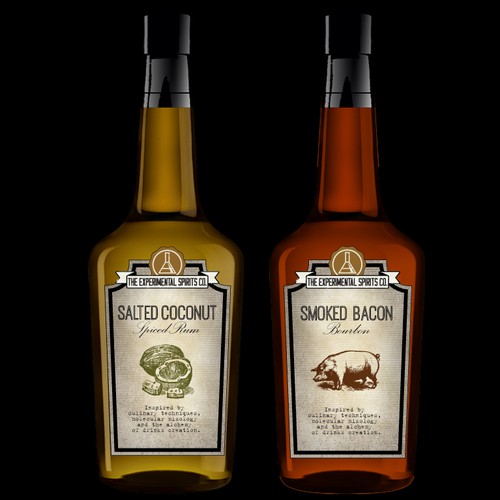 Create the Logo and Label for an awesome new Spirits Business