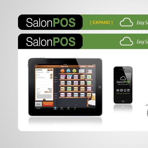 Create the next banner ad for SalonPOS