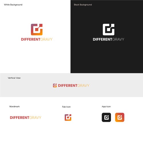 Different Gravy Logo Design 