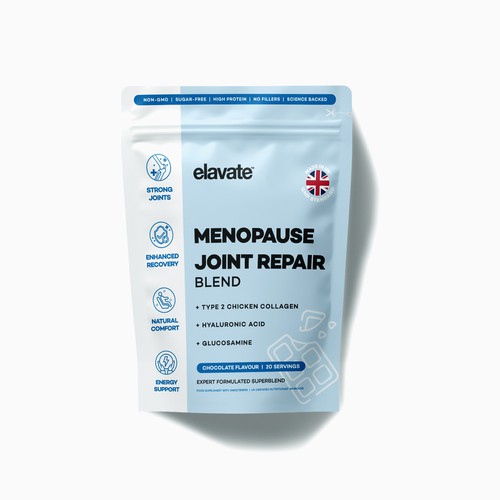 Healthy blend pouch packaging