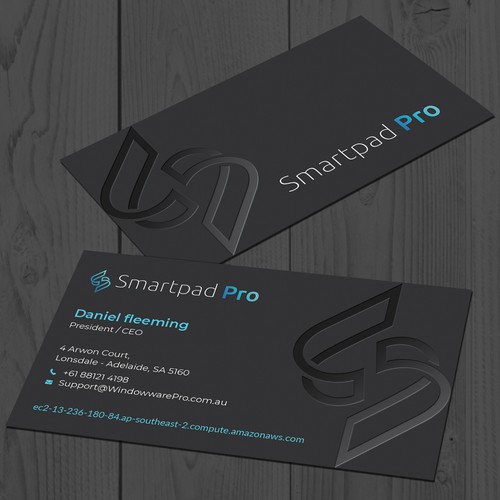 Business card design